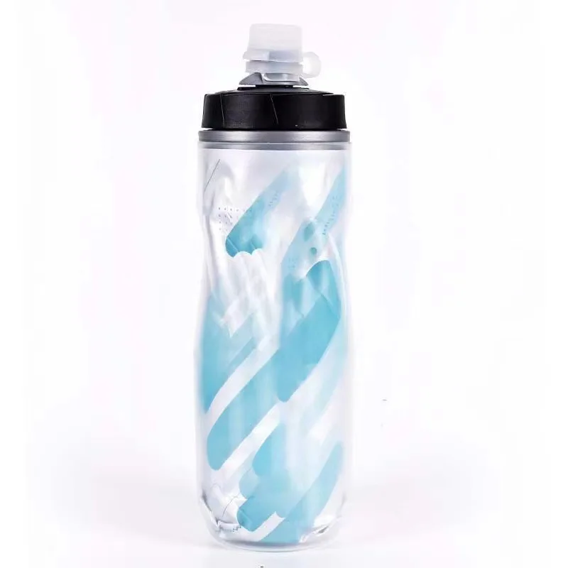 

Bicycle riding special kettle road bike extrusion sports ice-preserving beverage refrigerated water cup bottle