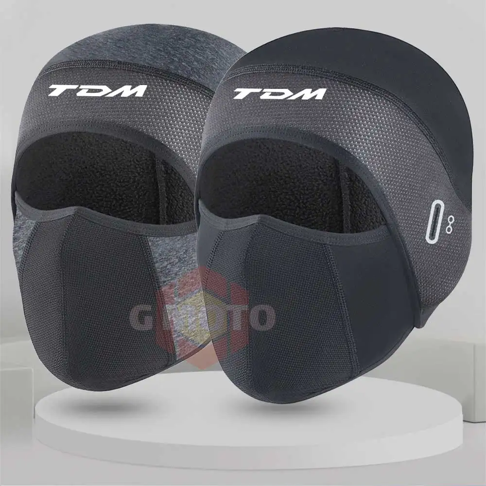 Para yamaha TDM gorra de ciclismo cálida de invierno para hombres bicicleta pasamontañas para motocicleta bufanda deportiva a prueba de viento cubierta facial de terciopelo para bicicleta mujeres