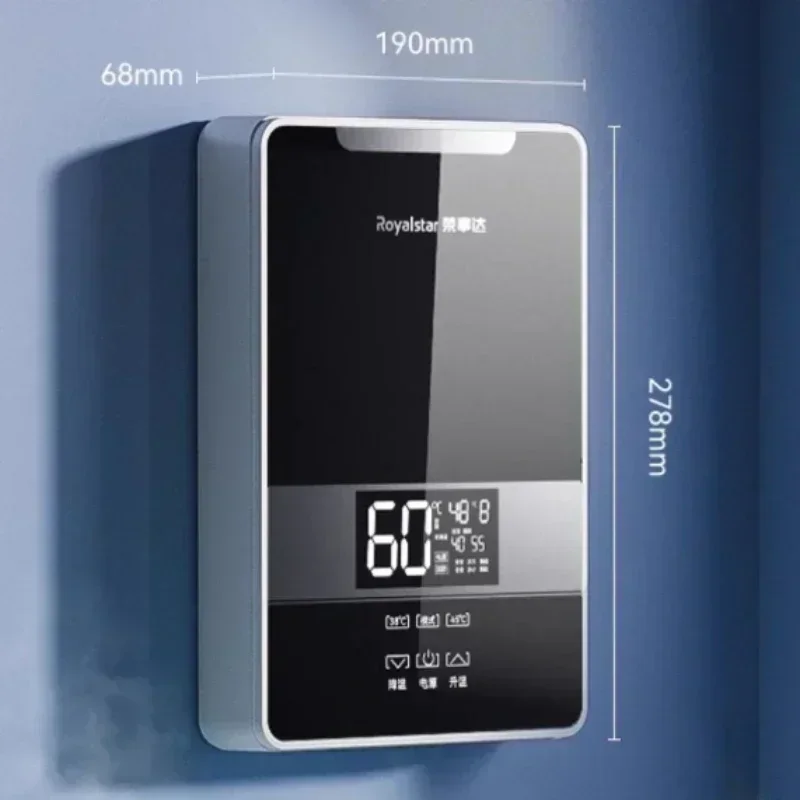 small constant temperature instant electric water heater fast heating fully automatic  heating bath Household