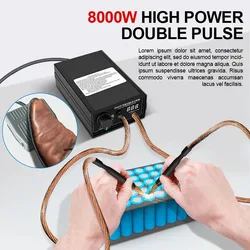 5000W/8000W Mini Kit saldatrice a punti fai da te 18650 batteria strumento di saldatura penna portatile per saldatrice a punti per striscia di nichel da 0.15MM