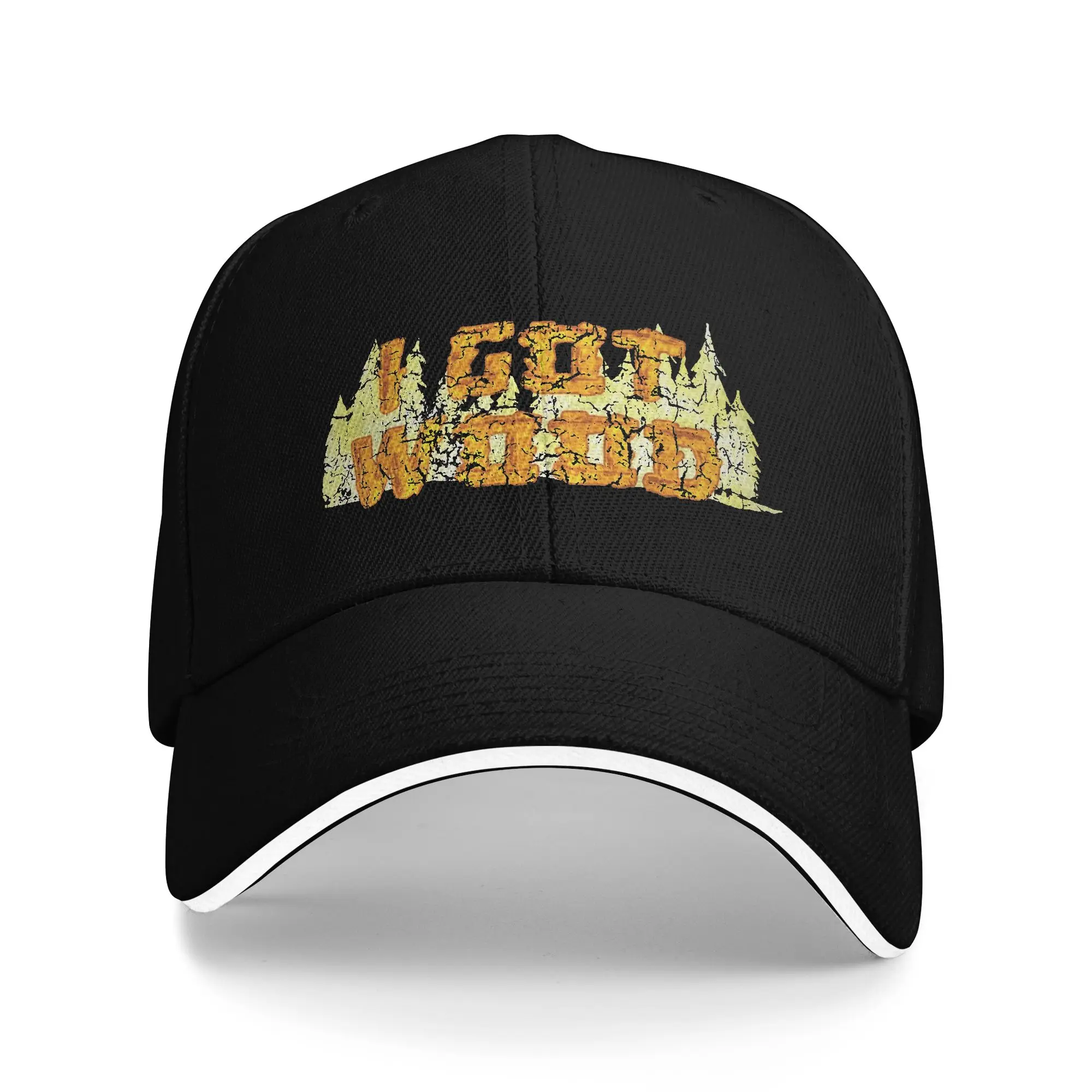 Shauns Zombie Dead I Got Wood Sandwich Baseball Caps Retro Ed Custom Unisex Breathable Adjustable Headwear Outdoor Gift Hat