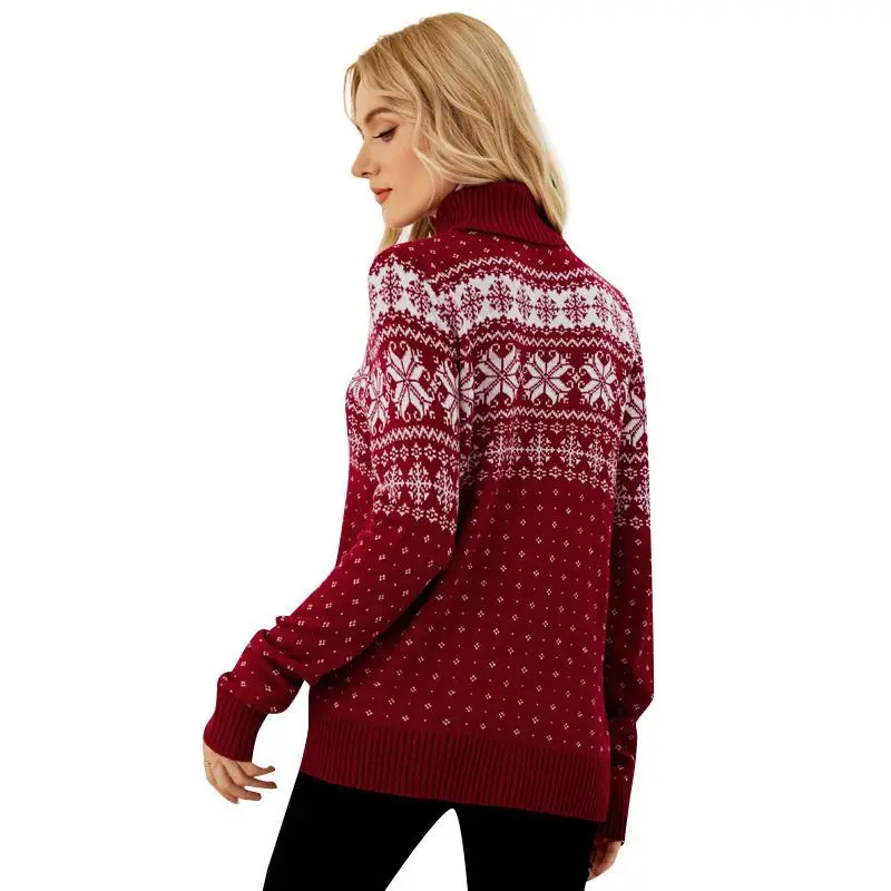 Cisas Coppia Maglione Brutto Cisas Maglieria Lungo Sve Crew Ne Pullover Slim Fit Faionable Autunno Inverno Top
