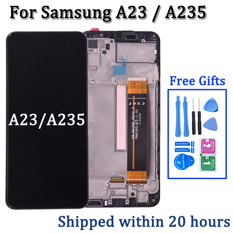 6.6\'\' For Samsung A23 A235 A235M SM-A235F/DS LCD Display Touch Screen Digitizer Assembly For Samsung A235F LCD