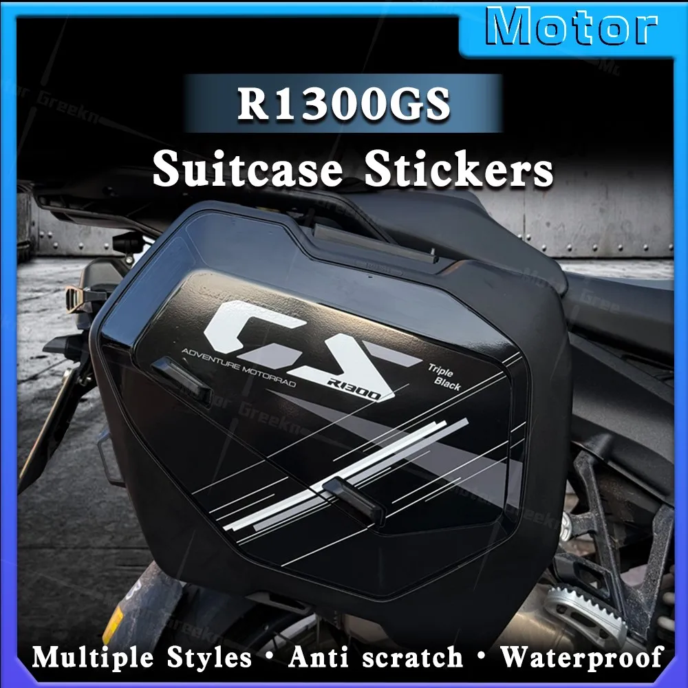 

NEW R1300GS Motorcycle Suitcase Stickers Anti-Scratch Protection Decals Kit For R1300 GS R 1300 GS r1300 gs 2023 2024 2025