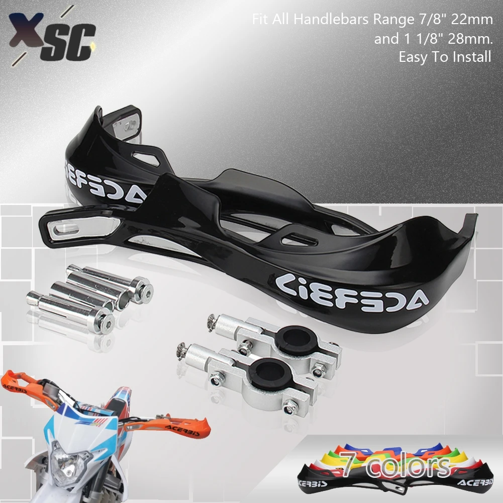 22MM 28MM motocyklowa osłona dłoni ochraniacz na kierownicę ochrona dla KTM HONDA YAMAHA YZ SUZUKI Pit Dirt Bike