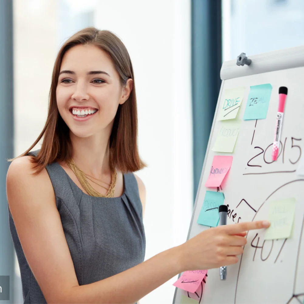 Spidol Papan Tulis Magnetik Spidol Kapur Cair yang Dapat Dihapus dengan Penghapus Tinta Berbasis Air Perlengkapan Kantor Cepat Kering