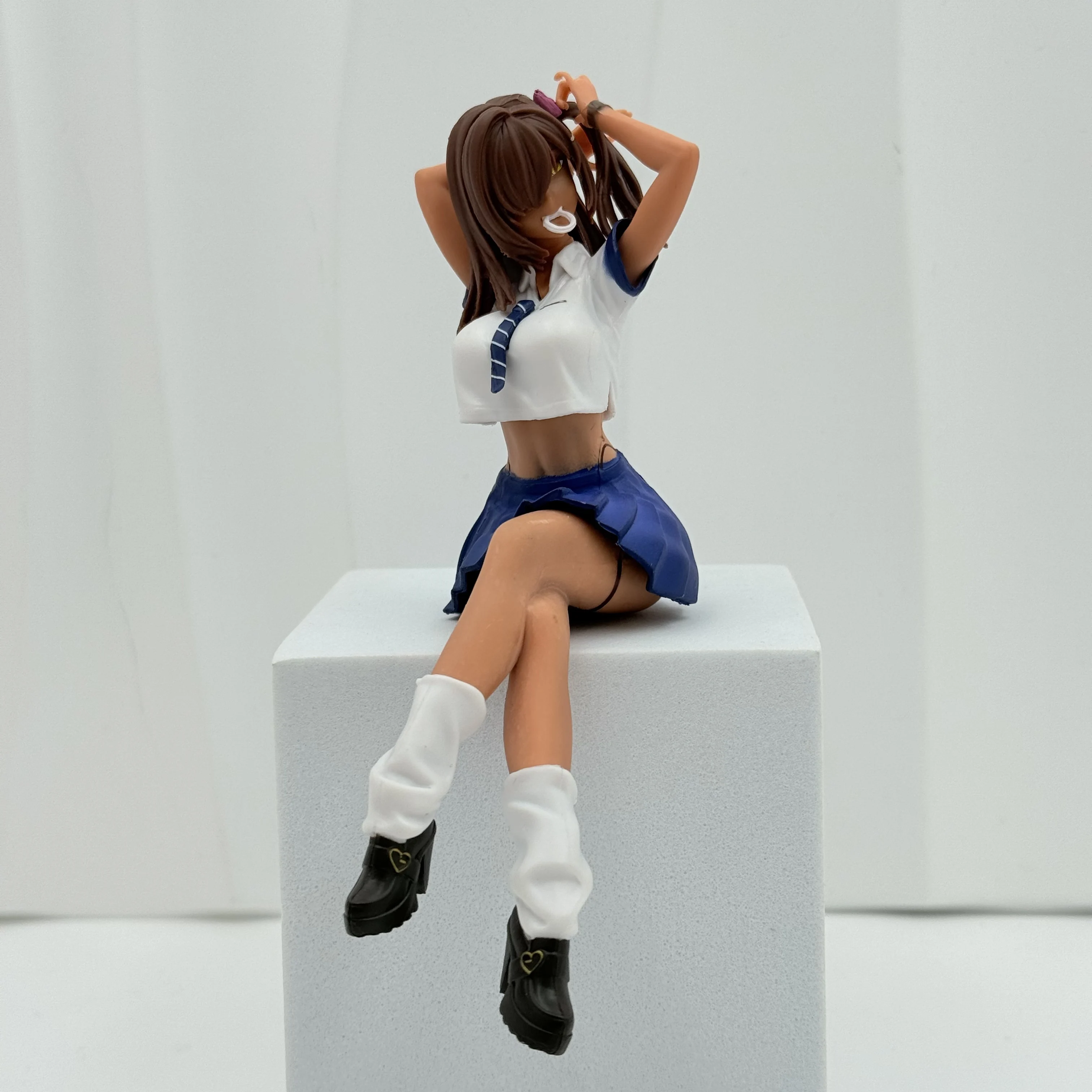 14CM Nikke Anime-Spiel-Charakter Actionfiguren Desktop-Mode-Chassis-Ornament Niedliches Sexy Modell-Kit Otaku Trendige Spielzeuge Geschenke – Detail 5