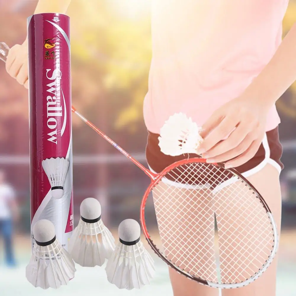 Cabeza de espuma para interiores, pelota de bádminton n. ° 5, ligera, de plumón de ganso, profesional, duradera, para competición