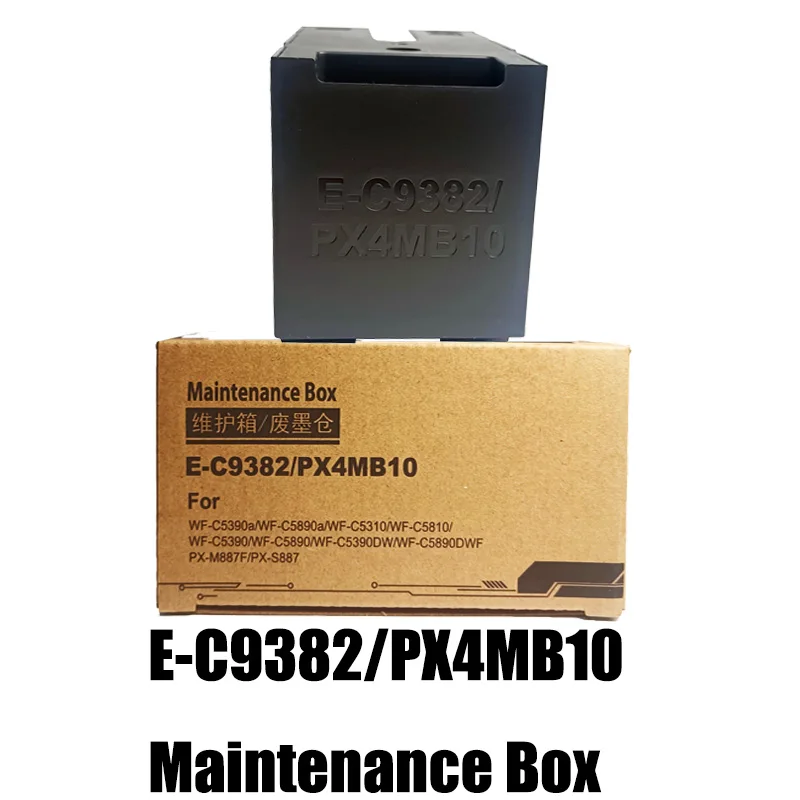 

C9382 PX4MB10 c9382 Коробка для обслуживания принтера Epson WF-C5310 C5810 C5390 C5890 C5390DW C5890DWF C5390a C5890a PX-M887F S887