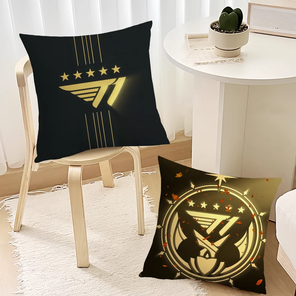 Faker SKT T-T1 cool cushion cover Living Room Accent Couch Back Support Square Lounge Restful Nap Companion Pillow Case