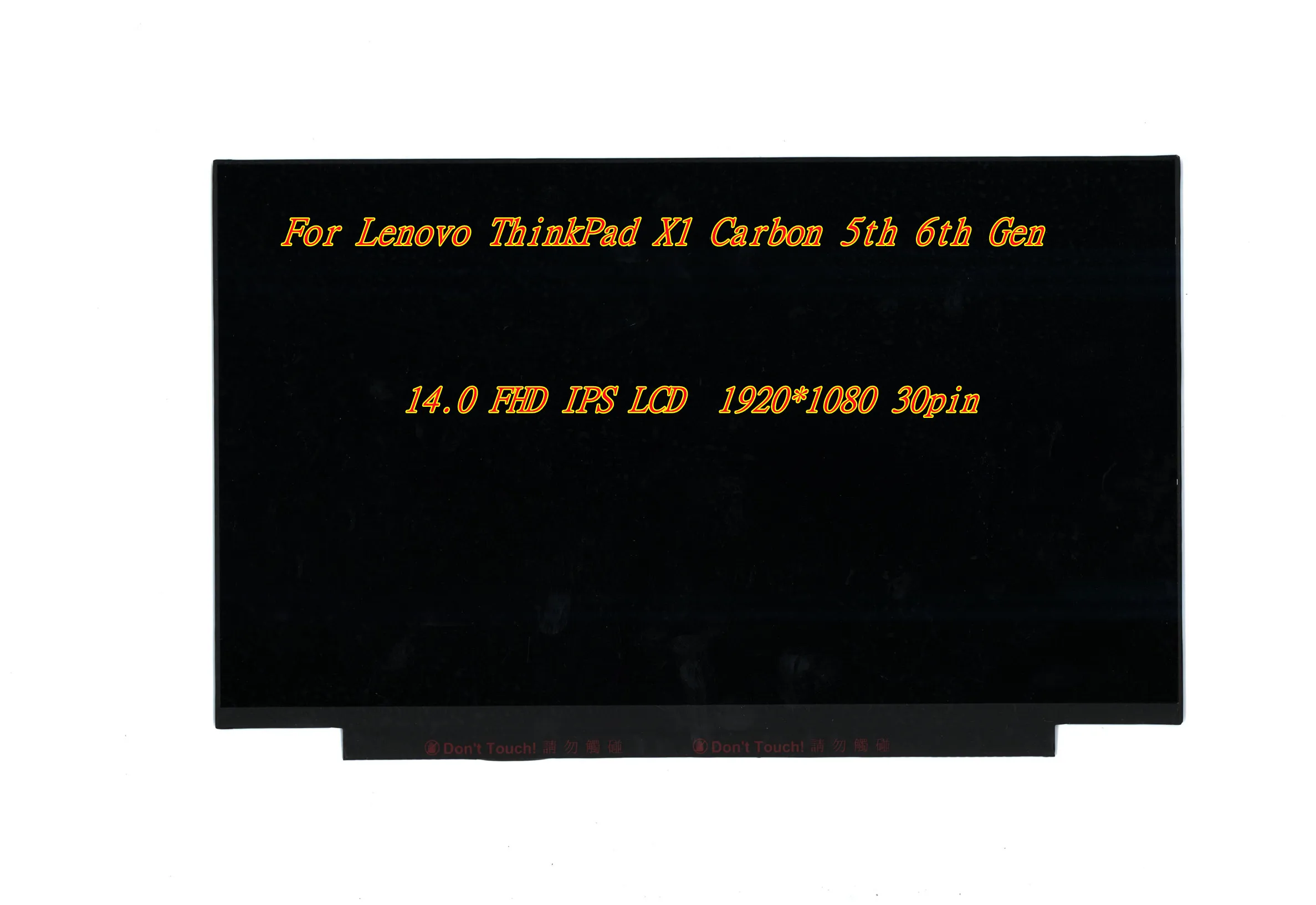 

New Original laptop For Lenovo ThinkPad X1 Carbon 5th 6th Gen LCD screen panel FHD 1920*1080 IPS FRU 00NY435