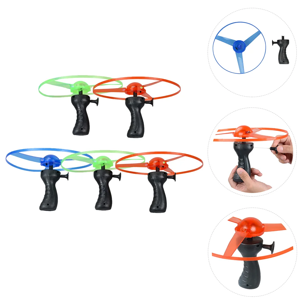 Outdoor Play Toys for Kids LED Flash Flying Disc Child Light up Playset