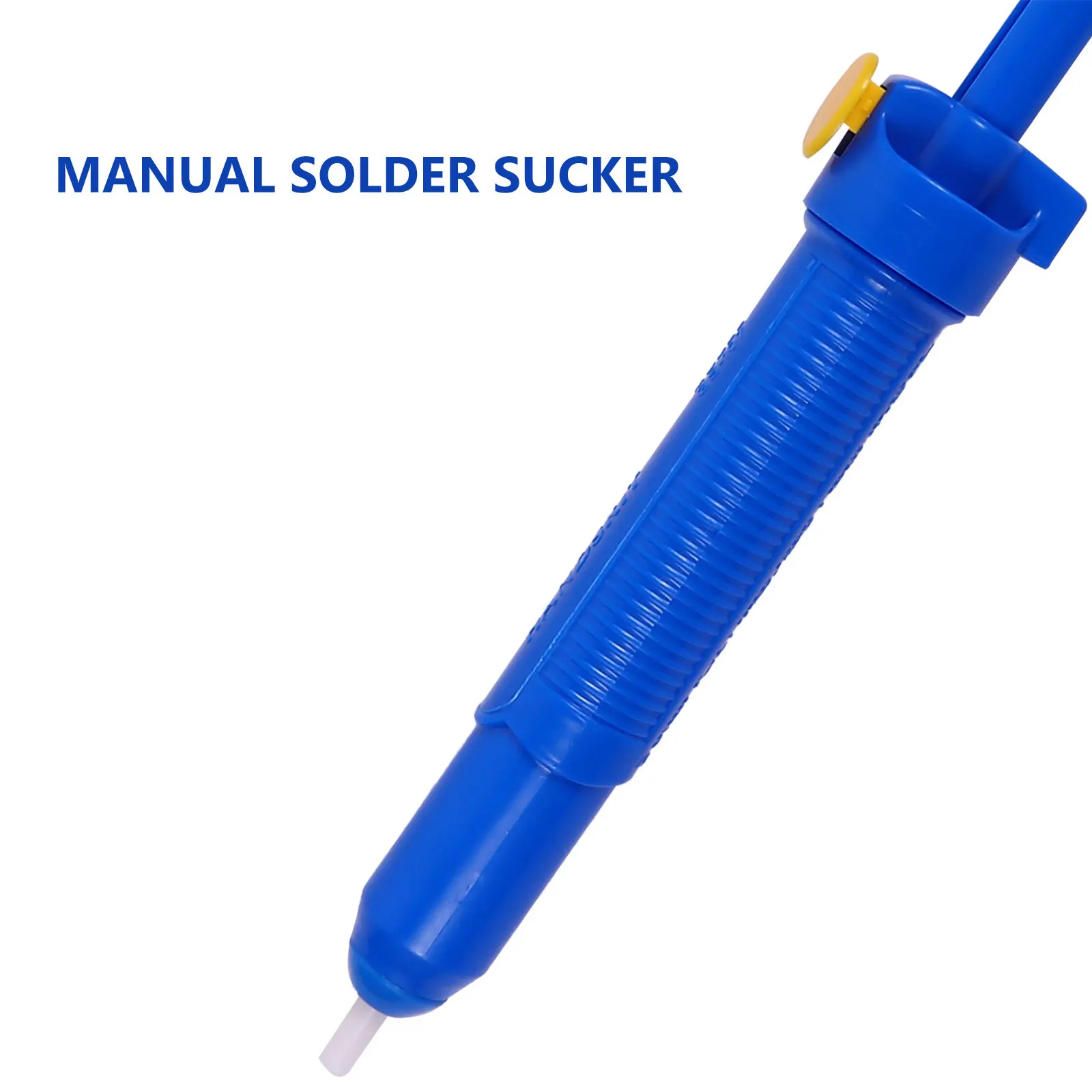 

Desoldering Pump Solder Sucker Hand Tool Powerful Suction Long Spring Easy Handle DIY Repair Soldering Capacitors Resistors
