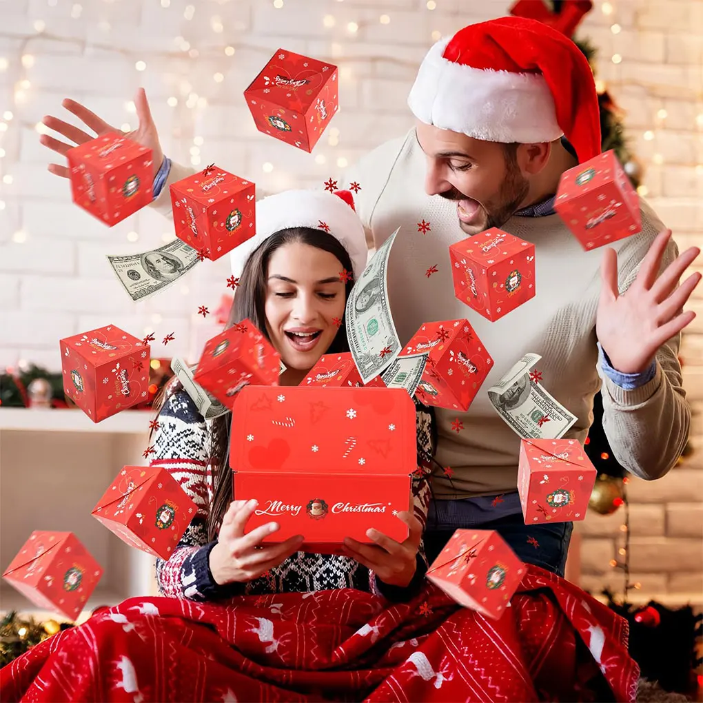 Unique Christmas Gift Boxes Suitable For All Ages And Occasions Making Choice Money Balloon Surprise