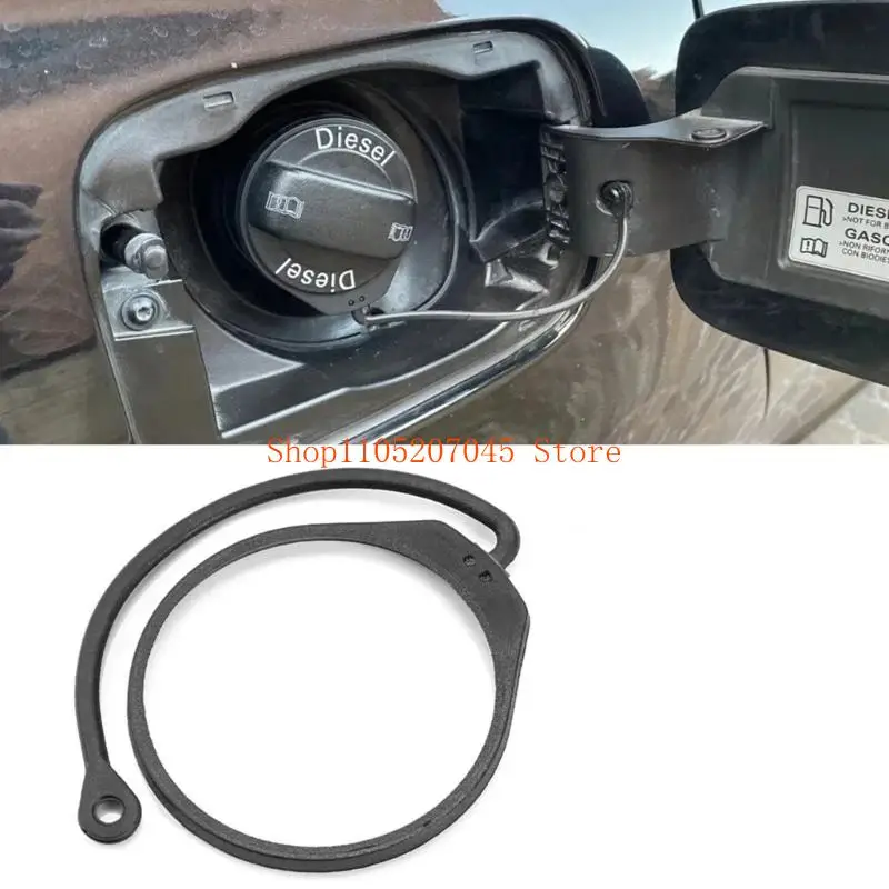 37cd Automotive Door Tether Cord Silicone Construction Prevents Misplacement During Refueling