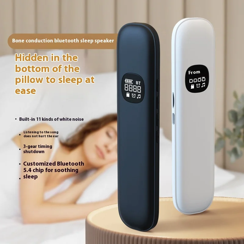 Bone Conduction Wireless Bluetooth Sleep Speaker Under The Pillow Help Sleep Speaker