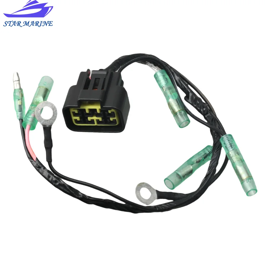 

66T-82519 CDI Unit Cable For Yamaha Boat Engine Parsun Hidea Powertec 2 Stroke 40HP 66T-82519-00 Accessories Replaces