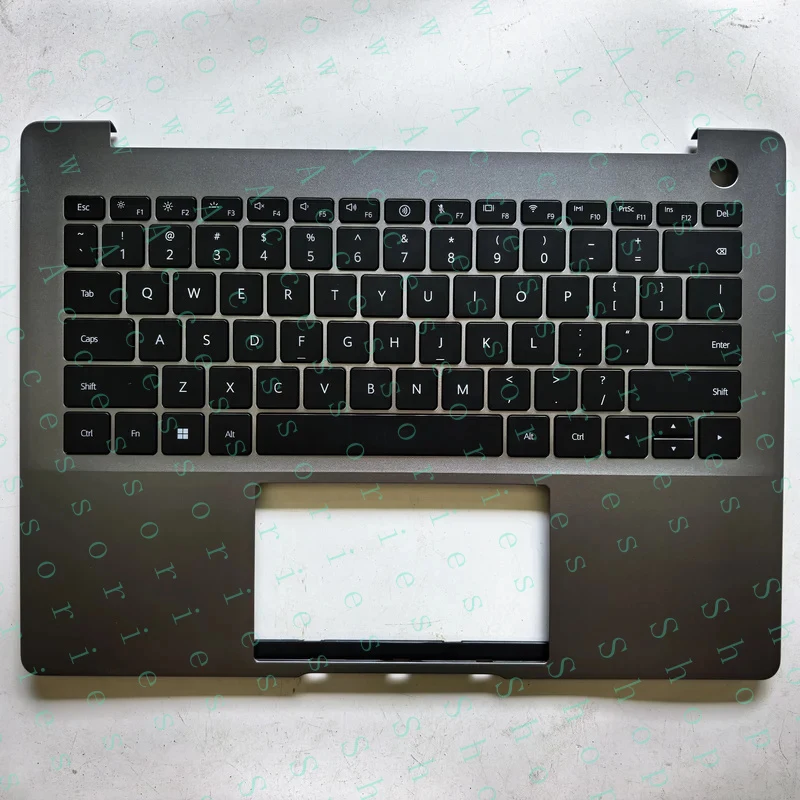 PP+Backlit grey New laptop upper case cover palmrest with keyboard for  MateBook 14 FLMH-16 FLMH-32 NB6922
