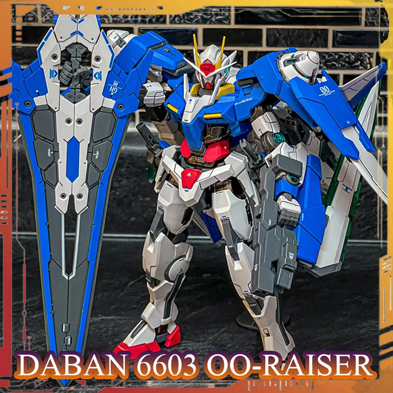 DABAN 6603 KO MG OO-RAISER figurines d'action sept épée GNR-010 1/100 échelle assemblage modèle Kit 00 Anime Figure cadeau d'anniversaire