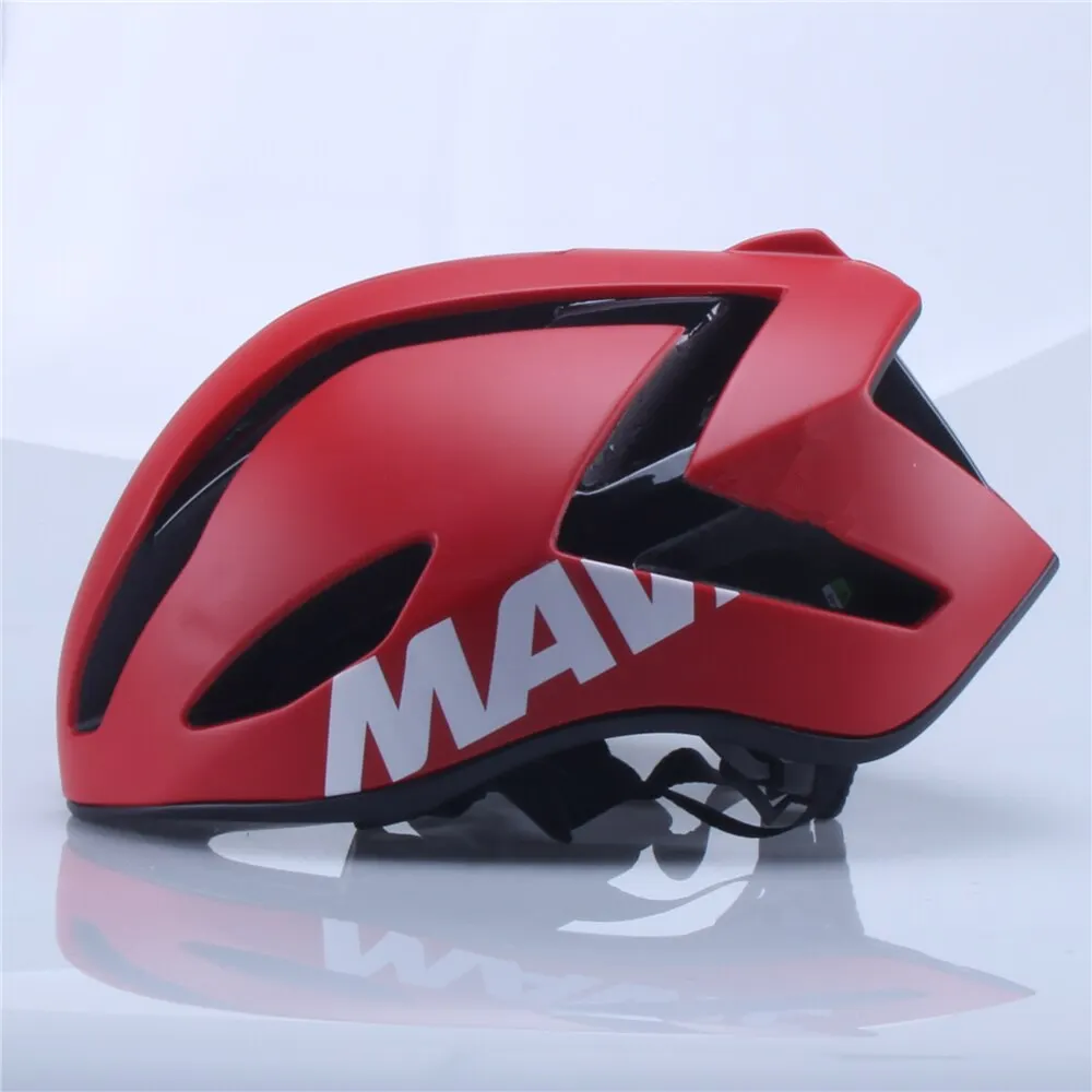 Ultralight Cycling Helmet Intergrally-molded Road Bicycle Helmet Outdoor Sports Comfort Red Mountain Bike Safe Hat For Man