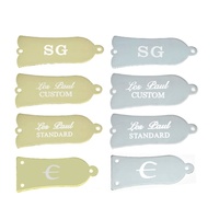 Electric guitar Alloy Metal Truss Rod Cover Plate for LP Standard/Custom/SG/EPI Gold Silver