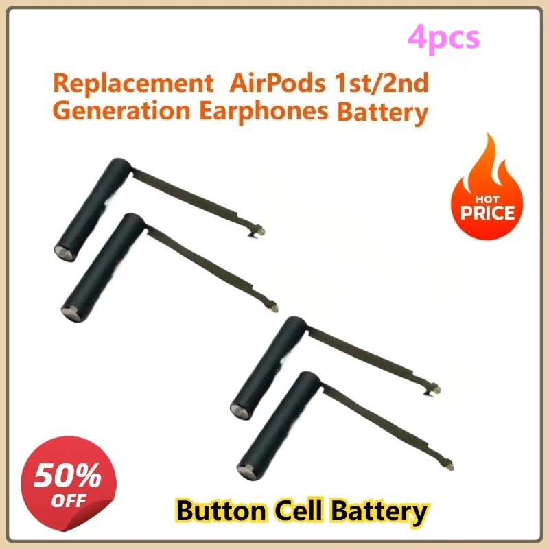 

Replacement Battery for AirPods 1 2 3 Pro Pro1 Pro2 A2565 A2084 A2190 A2564 A2083 Wireless Headset Charging Case