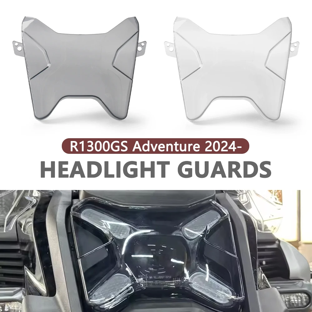 

Motorcycle Headlight Guard Protective Cover For BMW R1300GS Adventure R1300GS ADV 2024- Headlamp Protection Lens Accessories