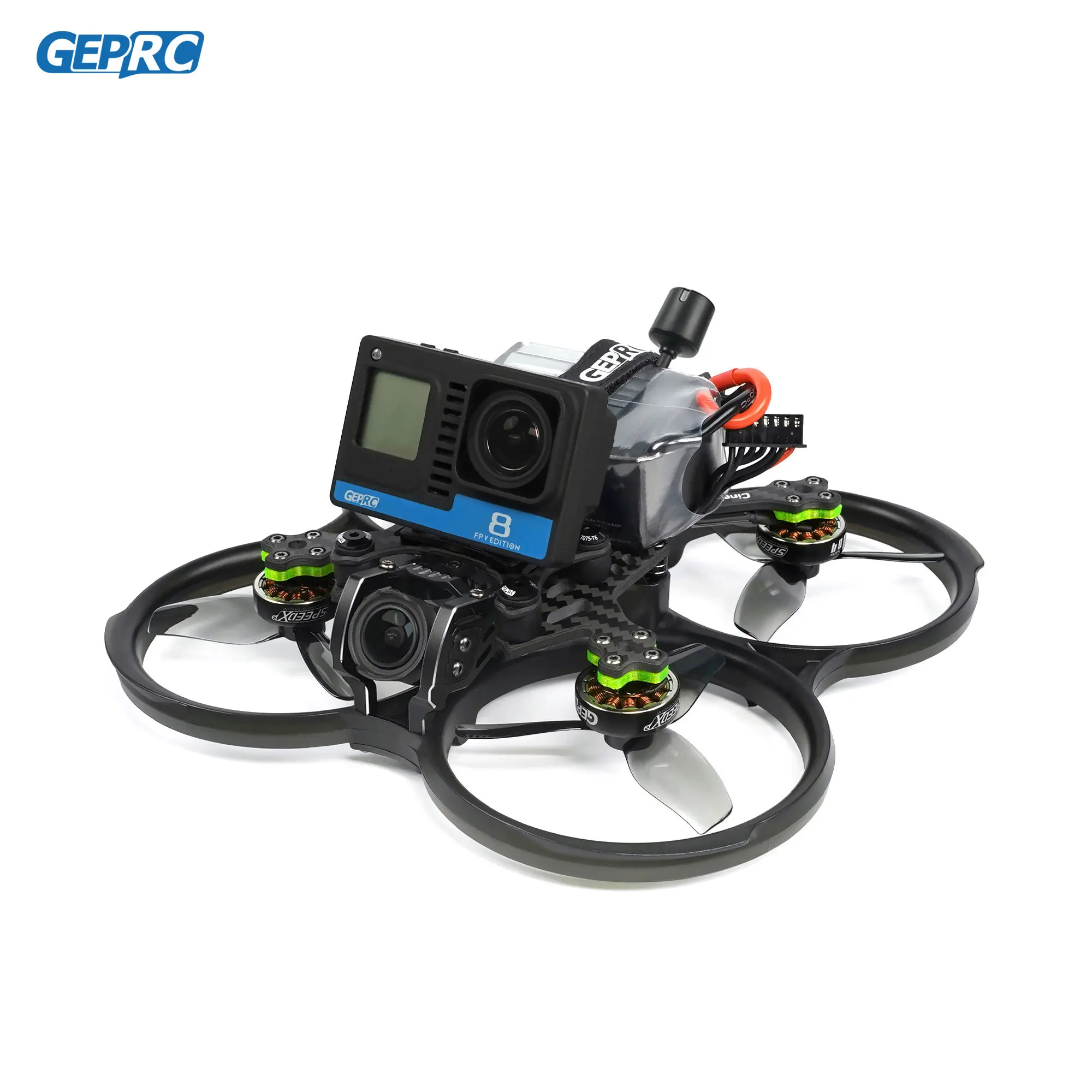 GEPRC-Cinebot30 Sistema de Drone, HD, O3, FPV, 6S, 2450KV, VTX O3, Unidade Aérea, 4K, 60Fps Vídeo, 155 Grande angular, RC Quadcopter, Freestyle Drone