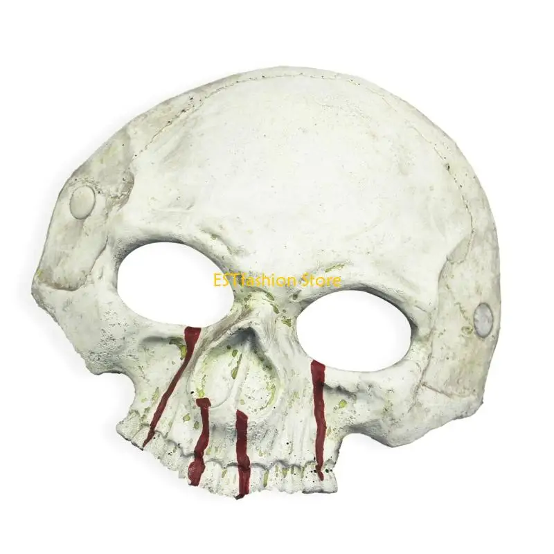 Máscara máscara cráneo fiesta fiesta Halloween Y5GC para máscara del esqueleto del carnaval para
