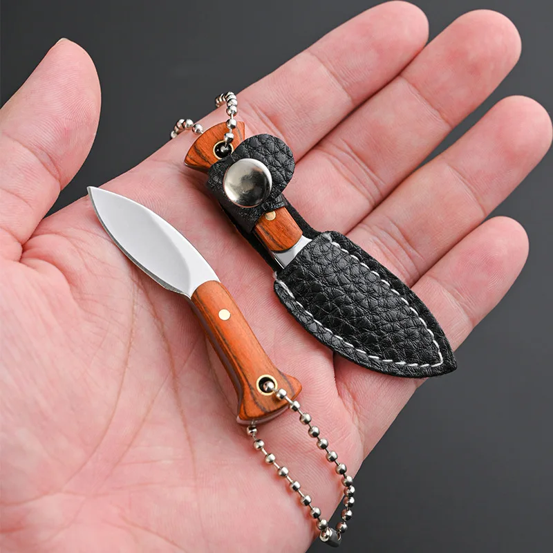 

Outdoor Mini EDC knife portable express parcel special knife multi function bottle opener key chain small kitchen knife