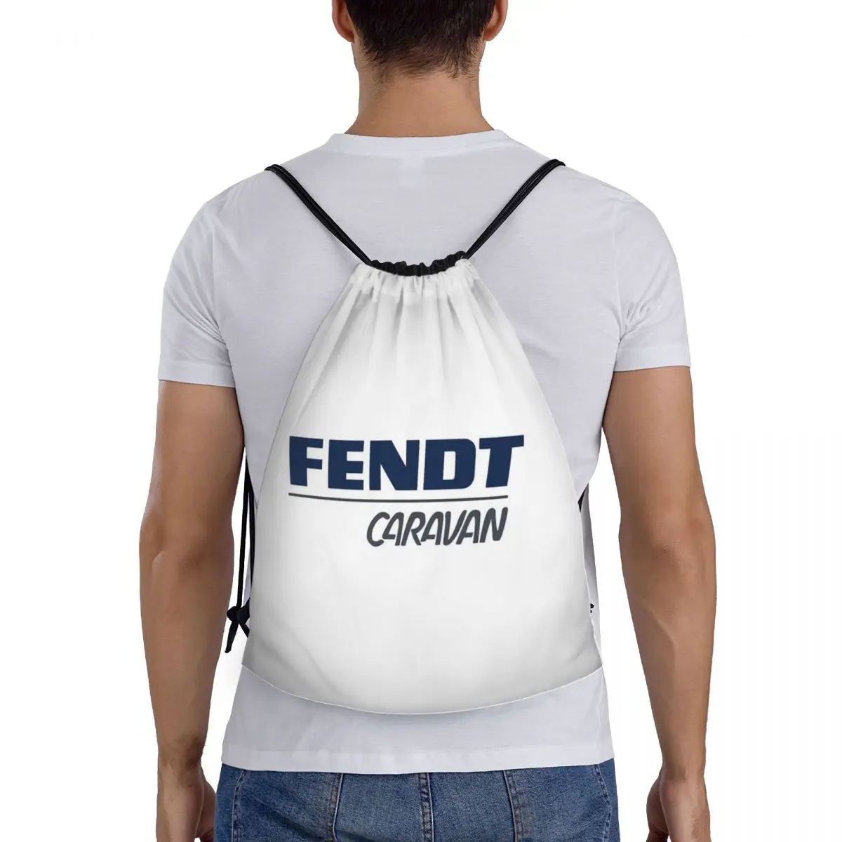 

Fendt Caravan Backpacks Fashion Portable Drawstring Bags Sports Bag Book Bags For Travel School