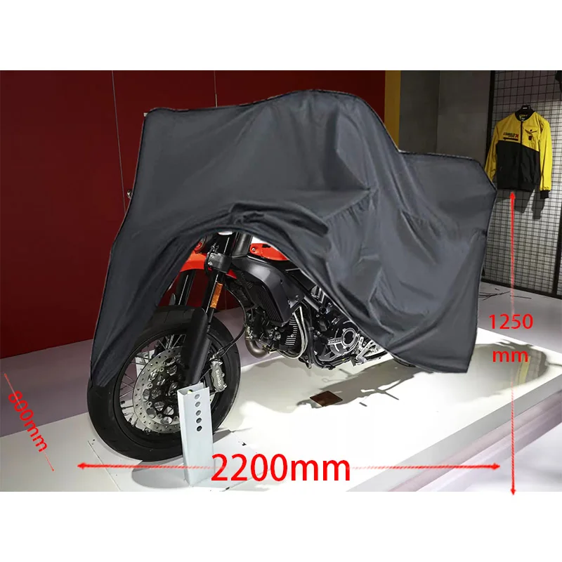 For Ducati Scrambler 800 motorcycle cover Full car Sun protection dust no ear thickened Oxford cloth rain cover Motorcycle