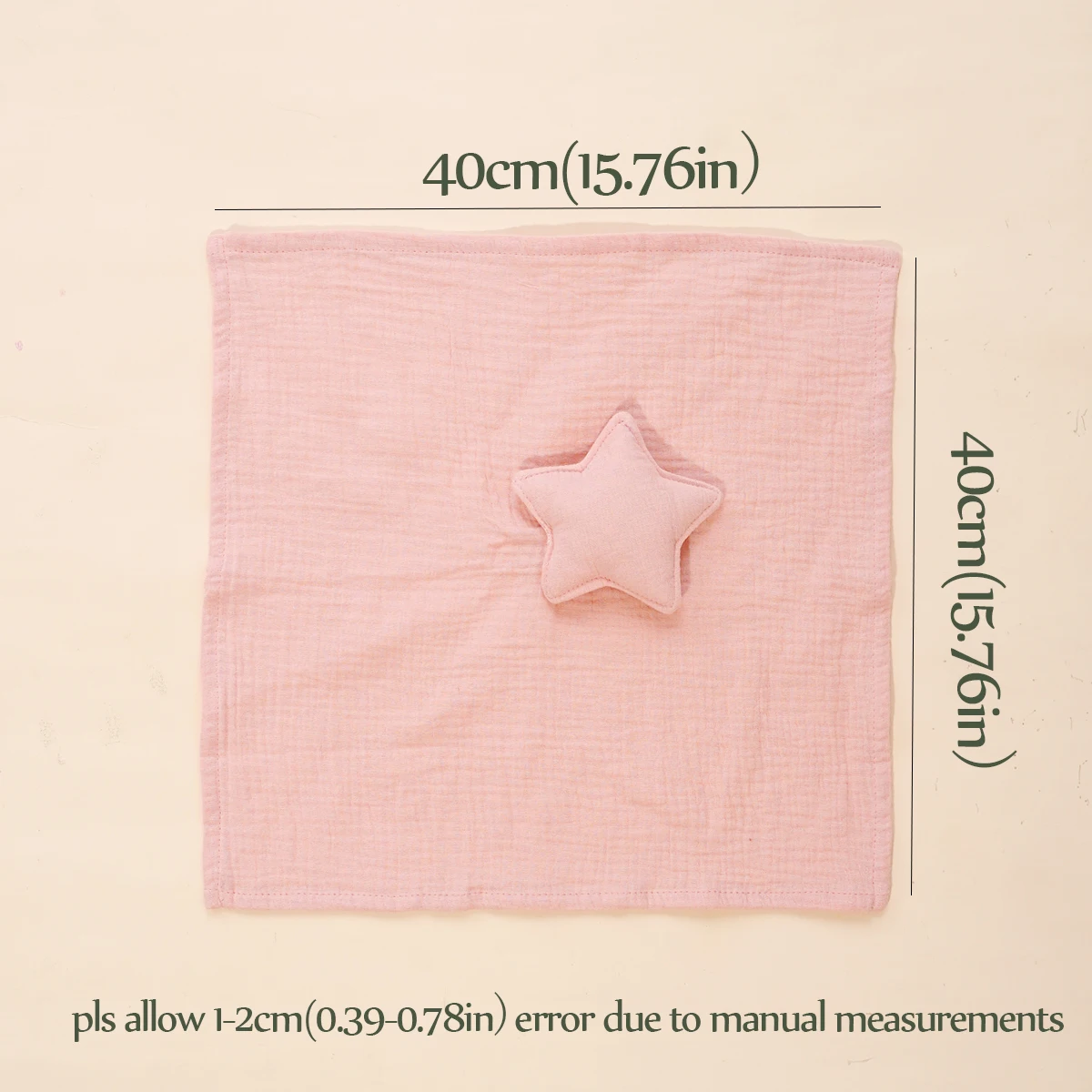 Elinfant 100% Cotton Muslin Baby Comfort Towel ,Moon & Star Gauze Baby Towel,Soothing Towel For Boys and Girls