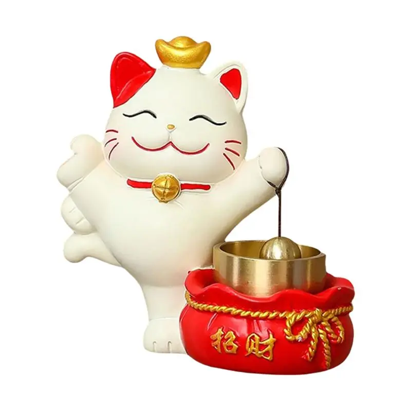 KYCOR-Japanese Bell Doorbell Shopkeepers Bell Wind Chime Cute Business Office Store Door Opening Ornaments B