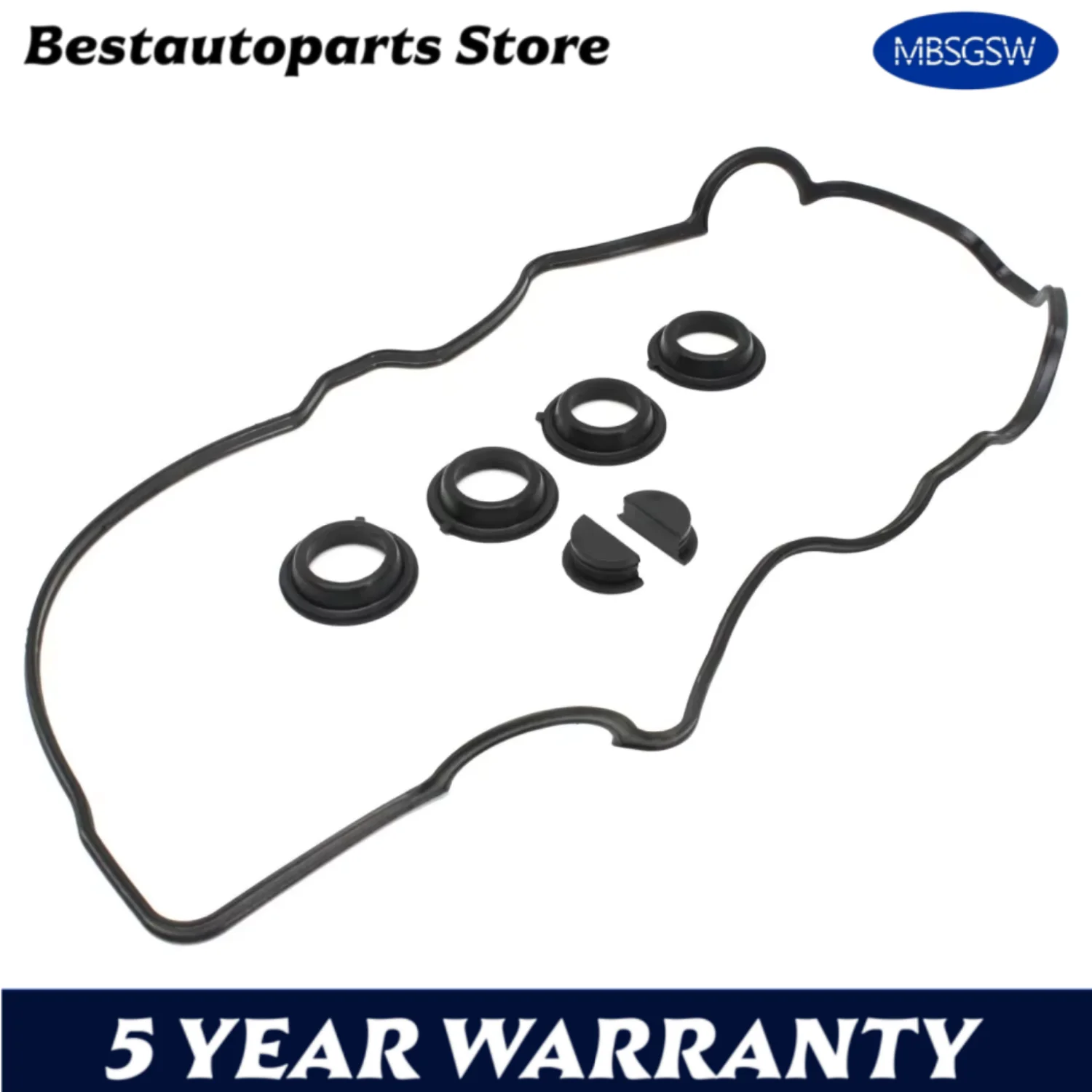 Valve Cover Gaskets Set for Toyota 3S-FE 4S-FE 5S-FE 3S-FSE 3S-FC 5S-FNE 4S-FI 1.8L 2.0L 2.2L L4 GAS 1.8 2.0 2.2 L 1983-2003