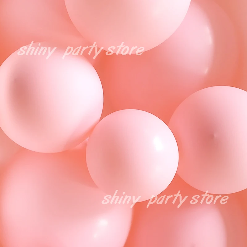 

100pcs Pink Balloons Birthday Party Decorations Adult Wedding Baby Shower Orange Yellow Green Purple NilanLatex Helium Globos