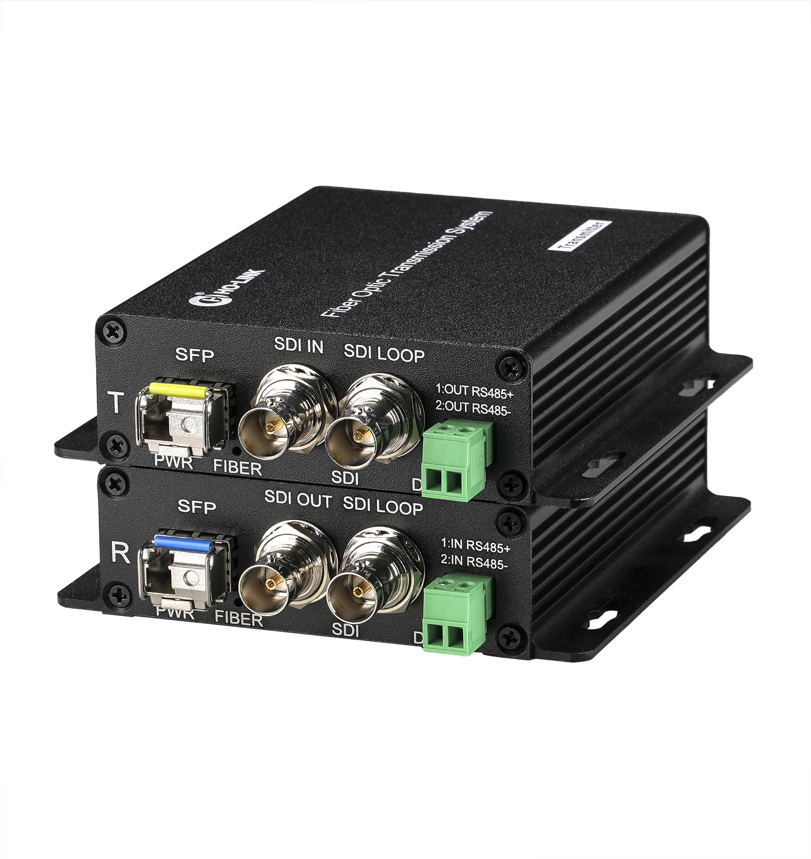 1-channel 3g sdi with embedded audio data and video synchronous transmission20KM SDI Fiber Extender