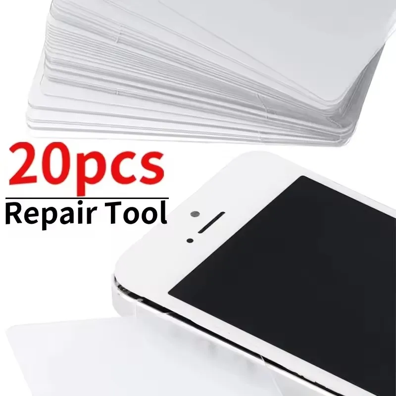 1-100Pcs Phone Screen Pry Tools Kit Matte Clear Mobile Phone LCD Screen Opening Cards Repair Disassembly Cellphone Prying Tool