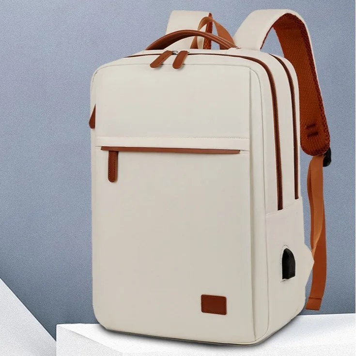 

Commuter backpack computer bag simple lightweight and fashionable backpack can be set with tie rod and anti-splashing travel