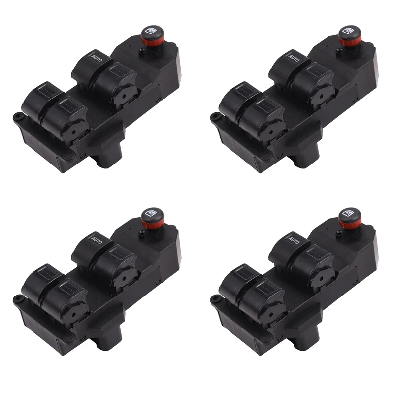 4X NEW 2001 2002 2003 2004 2005 For Honda Civic Electric Power Window Master Switch