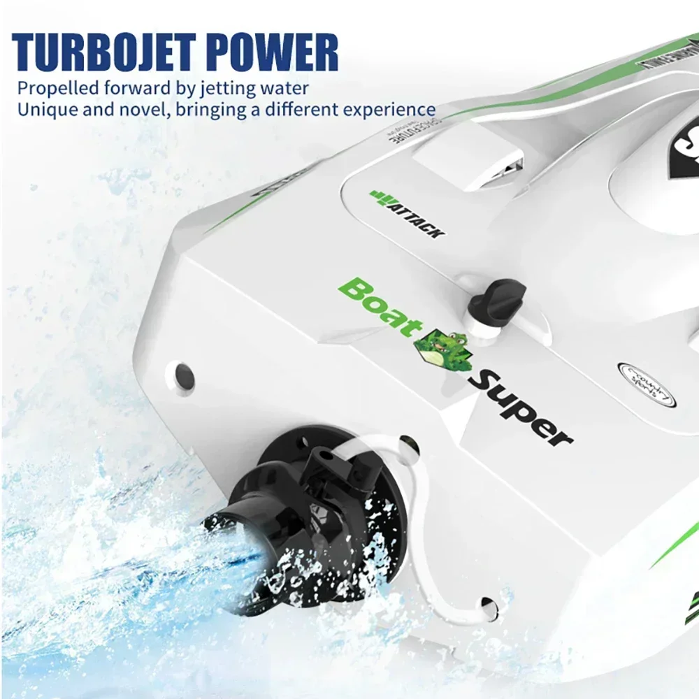 TX768 High-speed Turbojet Speedboat 30km/h 2.4GHz Brushless 2212 Motor Remote Control Speedboat Adult and Children's Toy