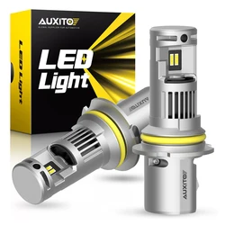 2Pcs HB1 9004 LED Headlights Hi/Lo Bulb with Fan 20000LM 100W High Power Head Lamp Headlamp H13 H4 H11 9006 9005 LED Lights