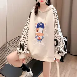 Oversized Hoodies Women Design Sense Fried Street Hoodie Spring Autumn Trendy Loose Korean Style All-match Hooded Jacket Tops