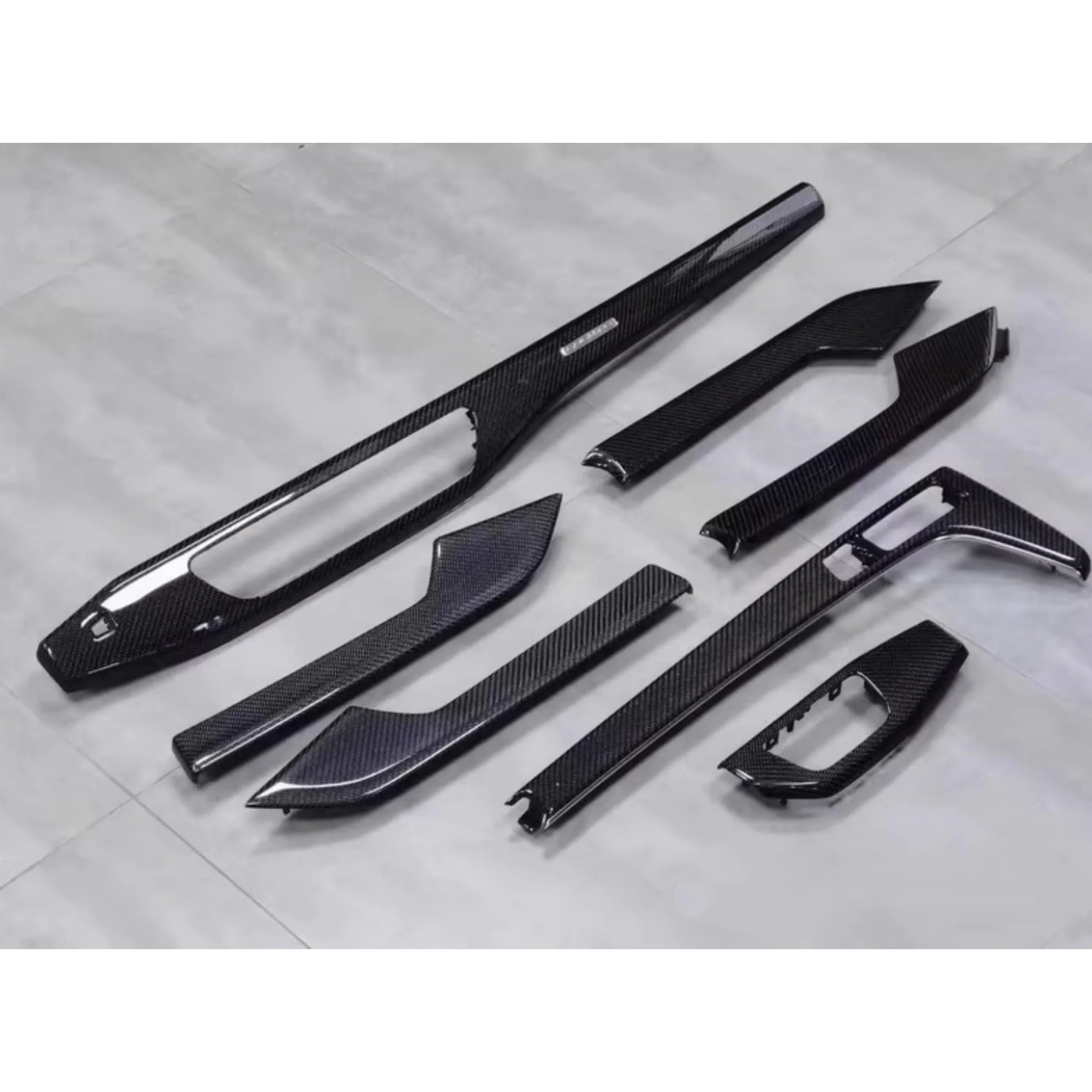 

Carbon fiber Car interior trims for Audi A4 A5 RS4 modified Decorative strip panel interior trims Auto interior