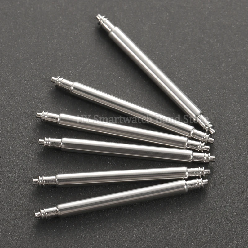 20 шт., пружинный стержень диаметром 2,0 мм, аксессуары для ремешка для часов, пружинный стержень из нержавеющей стали, штифты для умных часов 16/18/20/22/24 мм