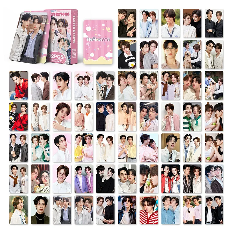 

92Pcs Thai Star TLE FIRSTONE LOMO Cards Set with Mini Stickers - ‌Tle & Firstone Idol Photo Cards Fans Collection Gift