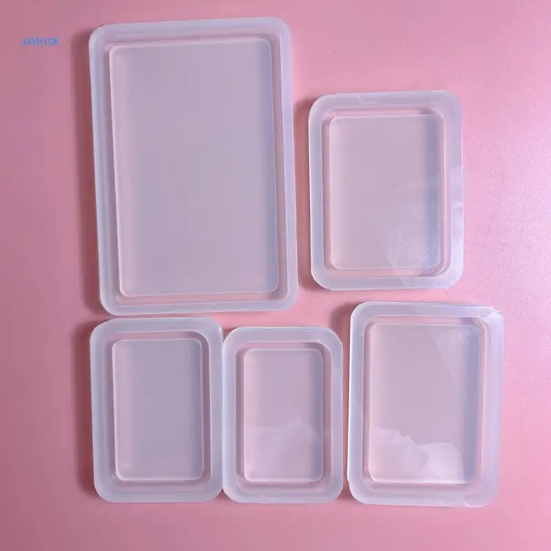 Frame Resin Shaker Silicone Molds for DIY Crafts Keychain Decorations