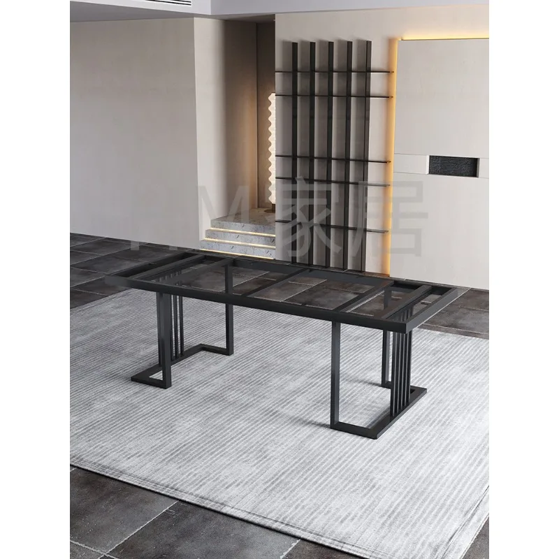 Spot light luxury table leg bracket rock slab desk table foot office dining table rack teacoffee