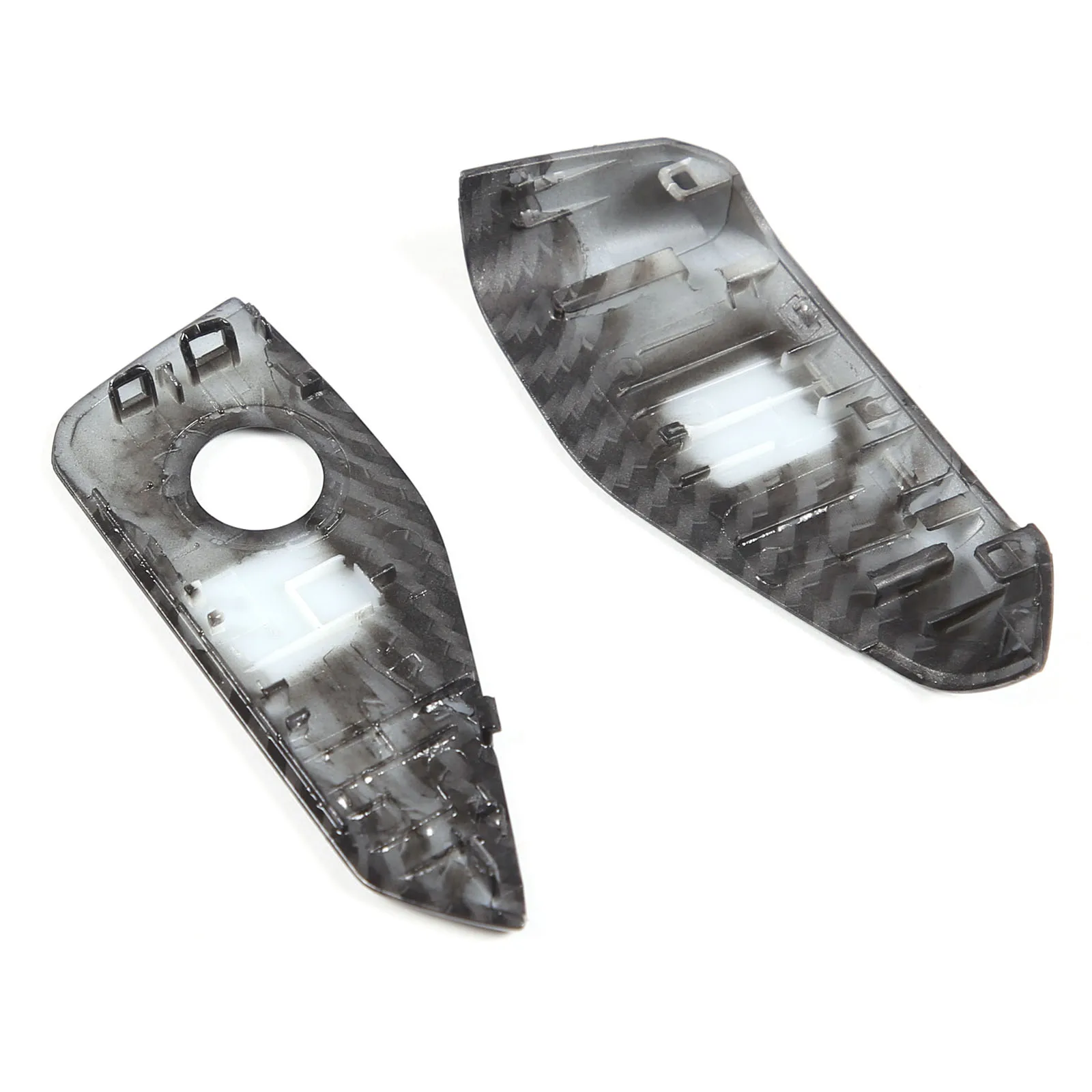 ABS Carbon Fiber Pattern Car key shell replacement shell For BMW I7 X7 G07 LCI IX I20 X1 U11 7 Series G70 G09 XM U06 G81 M3 5