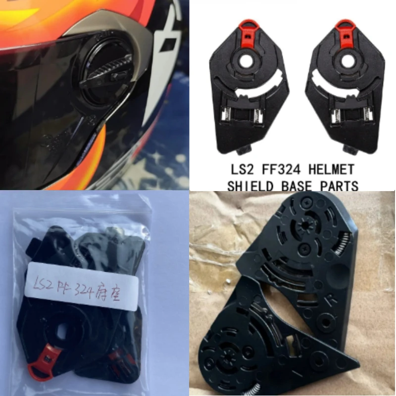 

2PCS Lens Base Accessories Exterior Helmets Tools Motorcycle Visor Shield for LS2 FF324 Motorcycles Part